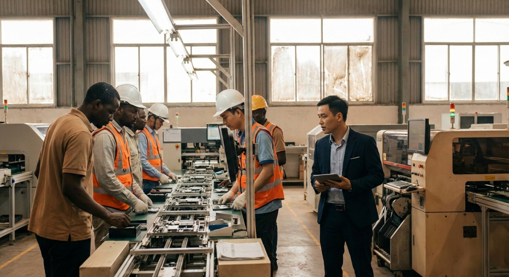 lao động nước ngoài cho sản xuất