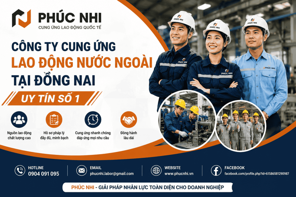 lao động nước ngoài tại Đồng Nai